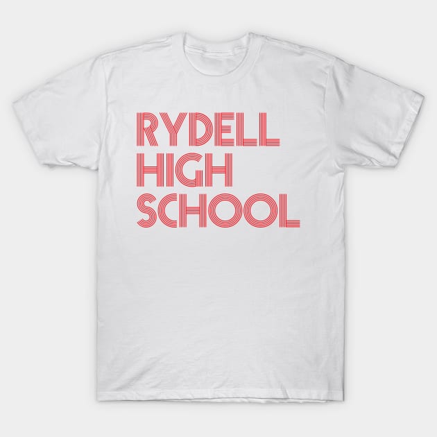 Rydell High School T-Shirt by Trendsdk